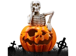 Estátuas De Esqueletos Para O Halloween | Estatuetas De Esqueletos Góticos |