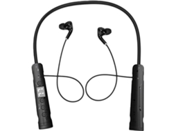 Fones De Ouvido Com Faixa Para Pescoço Licaevey, Cancelamento De Ruído Enc, Visor Digital Para Esportes Preto