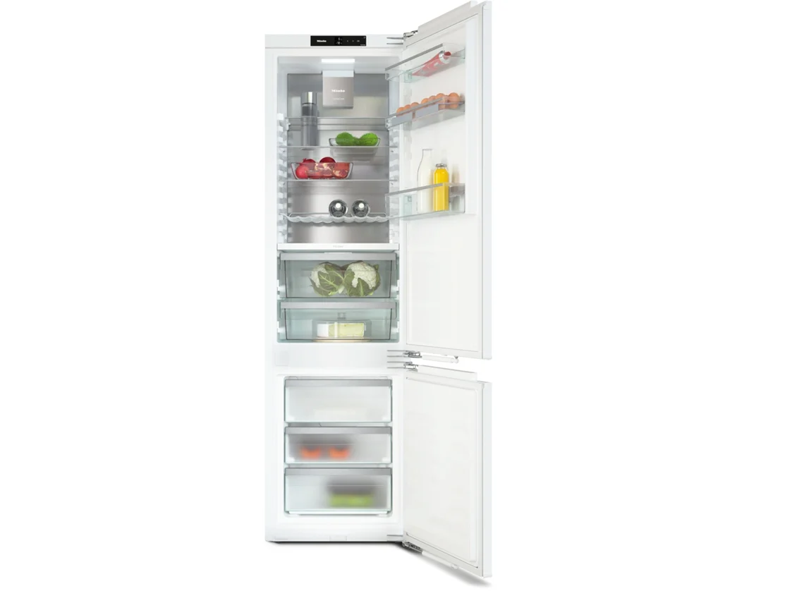 Frigorífico Combinado Encastre MIELE KFN 7844 (No Frost - 194 cm - 273 L - Branco)