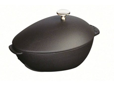 Caçarola STAUB (Preto - Ferro Fundido - 25 cm)