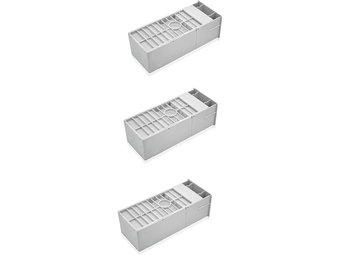 3 Tanques de Tinta Residual para Impressoras Pro P6000, P6080, P7000, P7080, P8000, P8080 e P9000 SFUSHOS