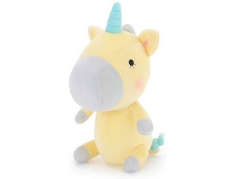 Peluche METOO Unicórnio Amarelo (Idade Mínima: 1 Ano - 22x10 cm)