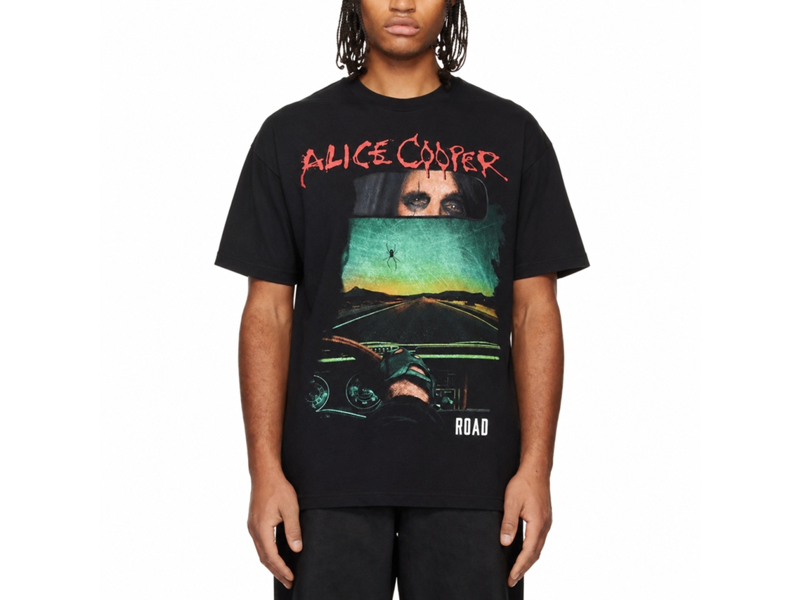 Alice Cooper Road Cover T-shirt Classic Unisex Adults Size:s
