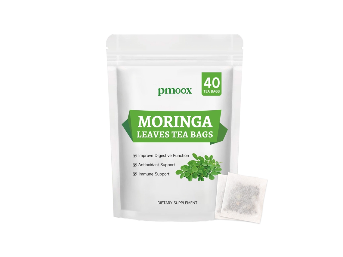 Sacos de Chá de Folha de Moringa Hidratante Leve e Suave