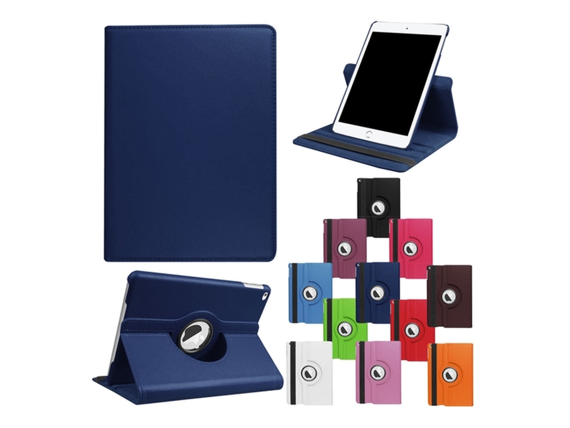Compatível Com Samsung Galaxy Tab S6 Lite Capa Giratória 360° Azul Claro Tuotuo