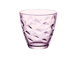 Vasos Agua Flora Rosa 25 Cl Lote 6 Bormioli