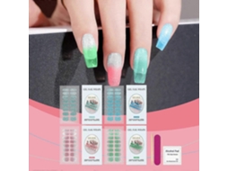 Adesivos De Gel Semi-curados Para Unhas, Compatíveis Com Qualquer Lâmpada Uv/led, Longa Duração, Fáceis De Aplicar E Remover. Inclui...