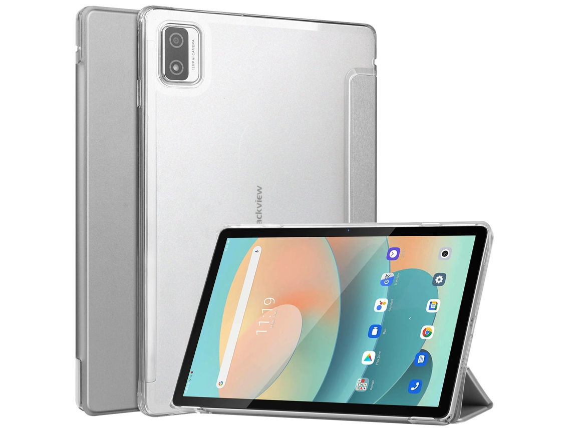 Capa Para Blackview Tab8 Wifi/tab 7wifi 10.1 Polegada 2023 Prata