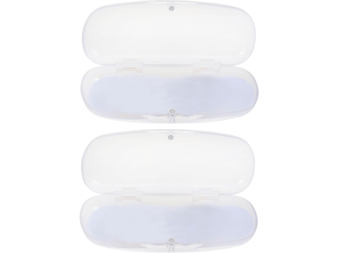 Caixa Para Guardar Óculos Com Design Simples E Fosco Em Pvc
