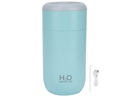 Humidificador nano portátil USB 350ml com luz de 7 cores e desligamento automático