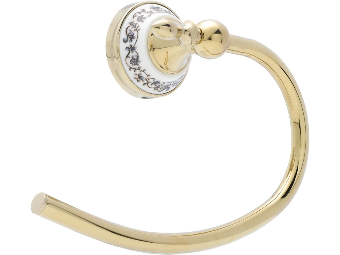 Porta Papel Higiênico Jojofuny Em Aço Inoxidável Dourado Com Bordas Lisas E Resistente À Corrosão, Suporte De Toalha