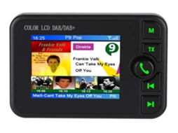 Rádio Dab Yizhood C6 2.4 Lcd Tf/usb 3.5mm Preto