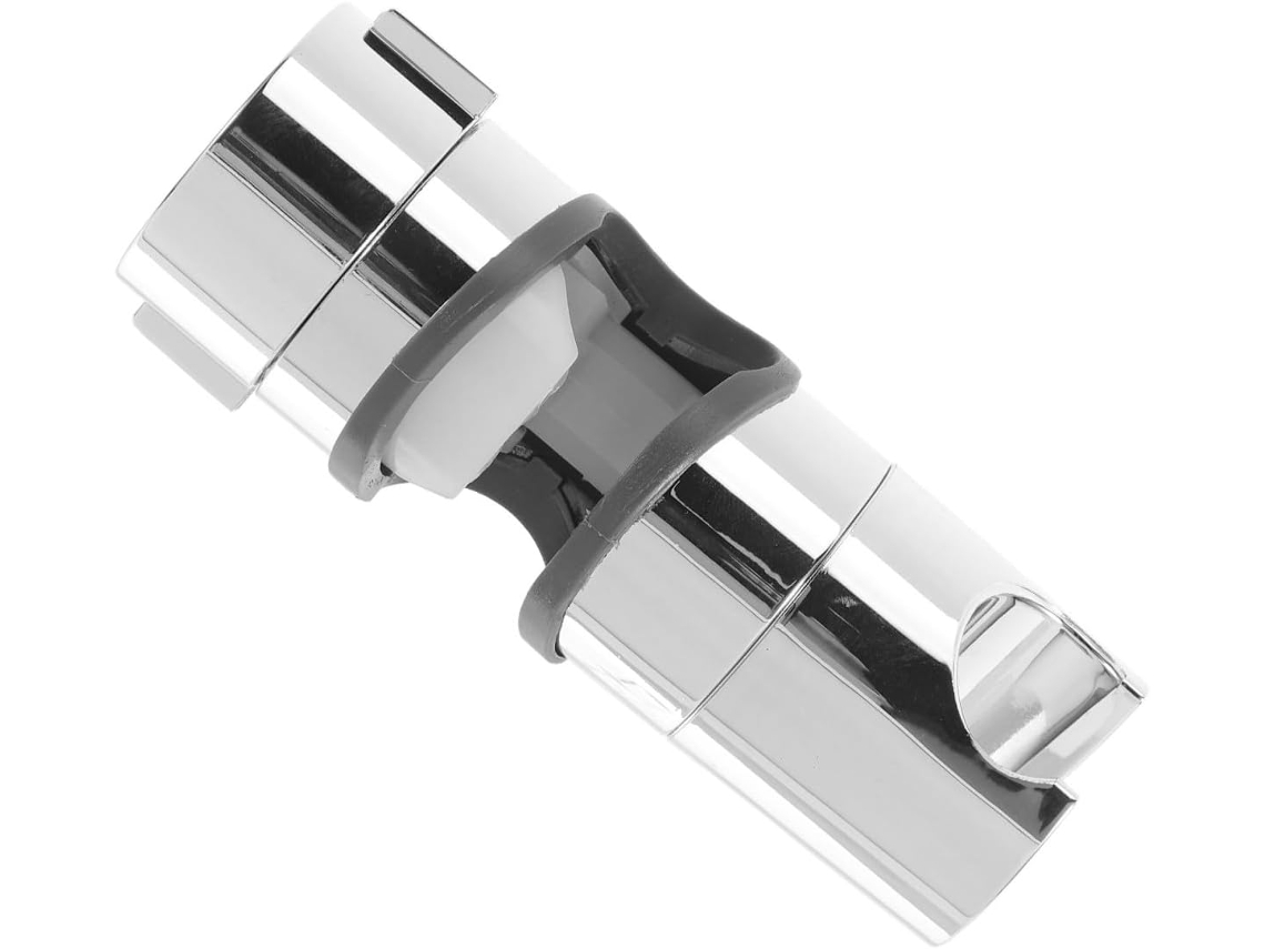 Suporte de Parede para Chuveiro em Prateado ABS, Substituto de Chuveiro de Mão, Ideal para Banheiro