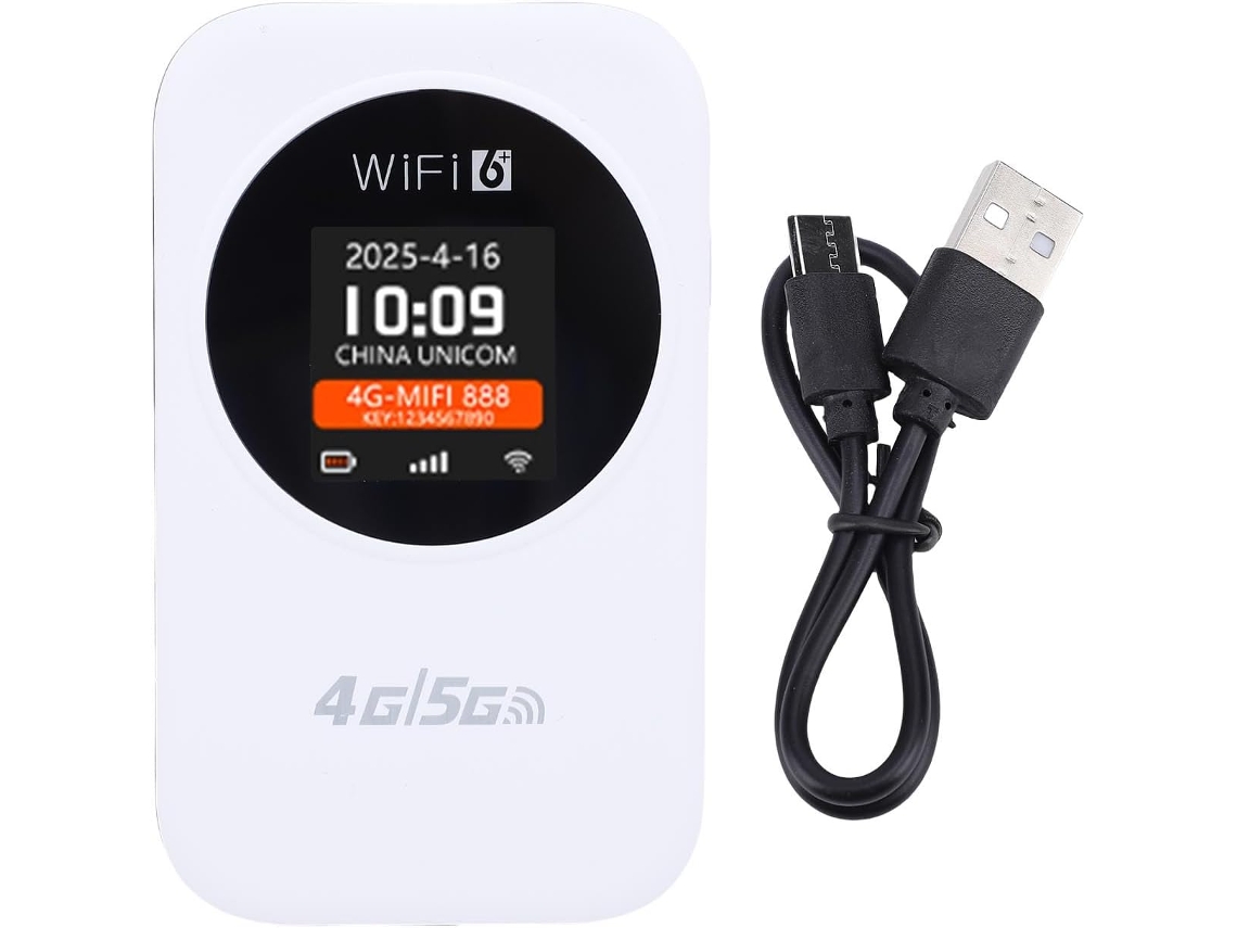 Roteador Wi-fi Portátil, Hotspot Móvel 4g Lte De Banda Dupla 300 Mbps