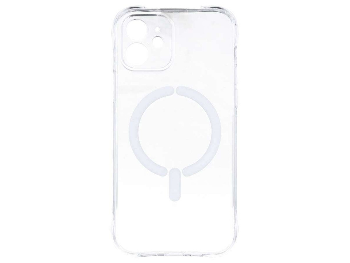 Capa Reforçada Antiyellow Compatível com Magsafe para iPhone 12 LA CASA DE LAS CARCASAS