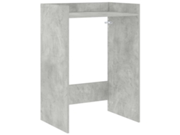 Vidaxl Armário Para Máquina De Lavar Concreto 67,5 X 48 X 97 Cm