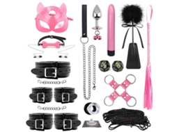 Conjunto Sm De 22 Piezas Para Parejas Adultas, Juego De Atar De Piel Pu