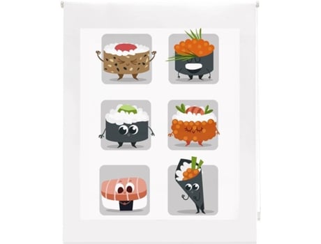 Estore de Rolo HAPPYSTOR Impressão Digital Cozinha HSCC80040 175x180 cm