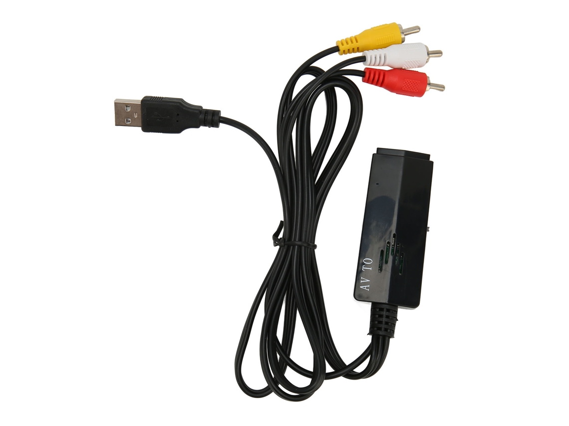 Aetheria conversor Rca para Hd Multimedia Interface com Saída 1080p Plug And Play Usb