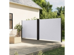 Vidaxl Toldo Lateral Retrátil 180x1200 Cm Branco