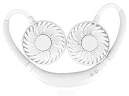 USB mini ventilador de pescoço portátil S/MARCA, 1200m, uso doméstico e externo