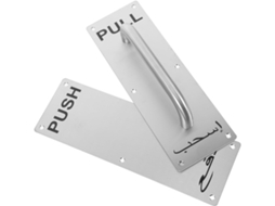 Puxador De Porta Em Aço Inoxidável, De Empurrar E Puxar, Para Uso Interno/externo.