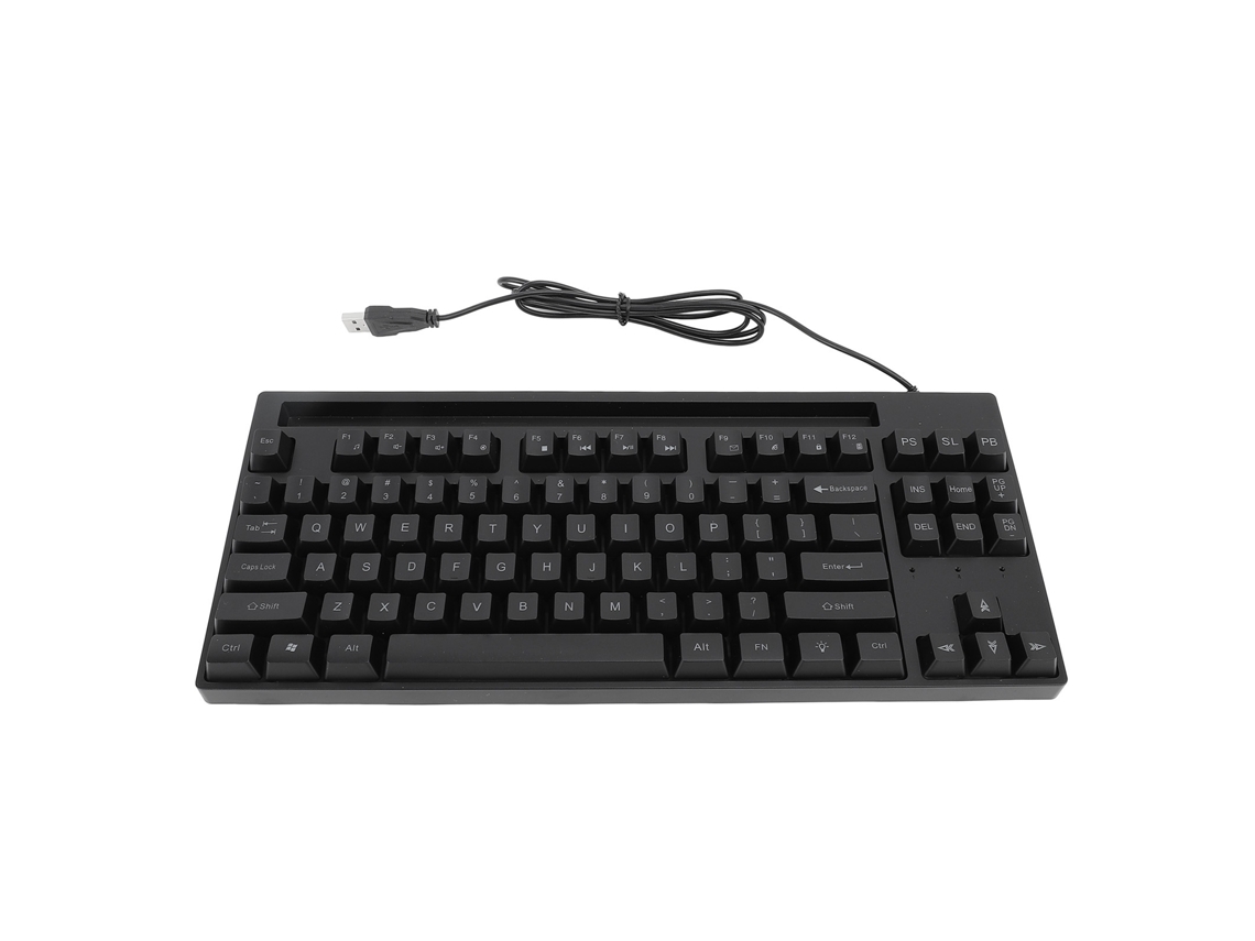 Teclado Gamer Com Fio Usb De 87 Teclas