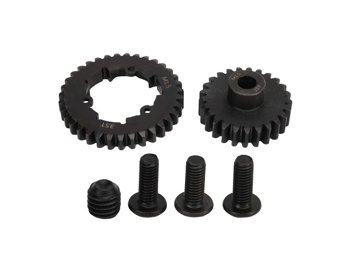 Mali conjunto de Engrenagens de Aço para Carro Rc com Engrenagem de Motor 25t e Engrenagem Spur 35t para Traxxas 6s 8s 1/5 Acessórios