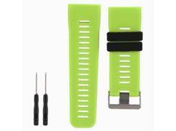 Pulseira De Silicone Verde Para Relógio Inteligente (várias Marcas)
