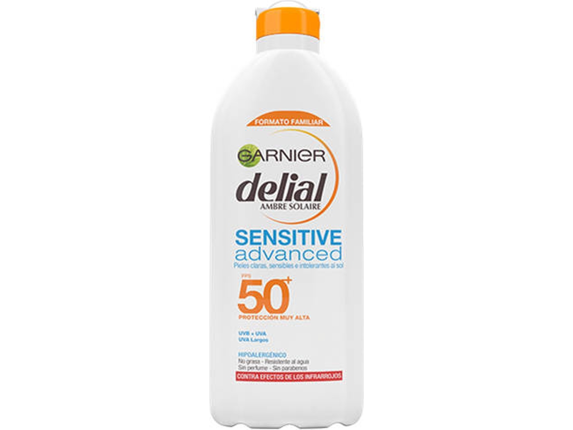 Leite Solar - Delial - Sensível - Spf50+ - 400 Ml - Hipoalergênico