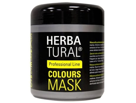Herbatural Máscara Colorida Para Cabelos Coloridos 500 Ml