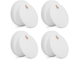 Kit Com 4 Filtros De Espuma E Feltro Para Aspiradores Shark Vertex