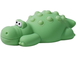 Luminária De Silicone Em Formato Crocodilo Para Quarto Bebê.