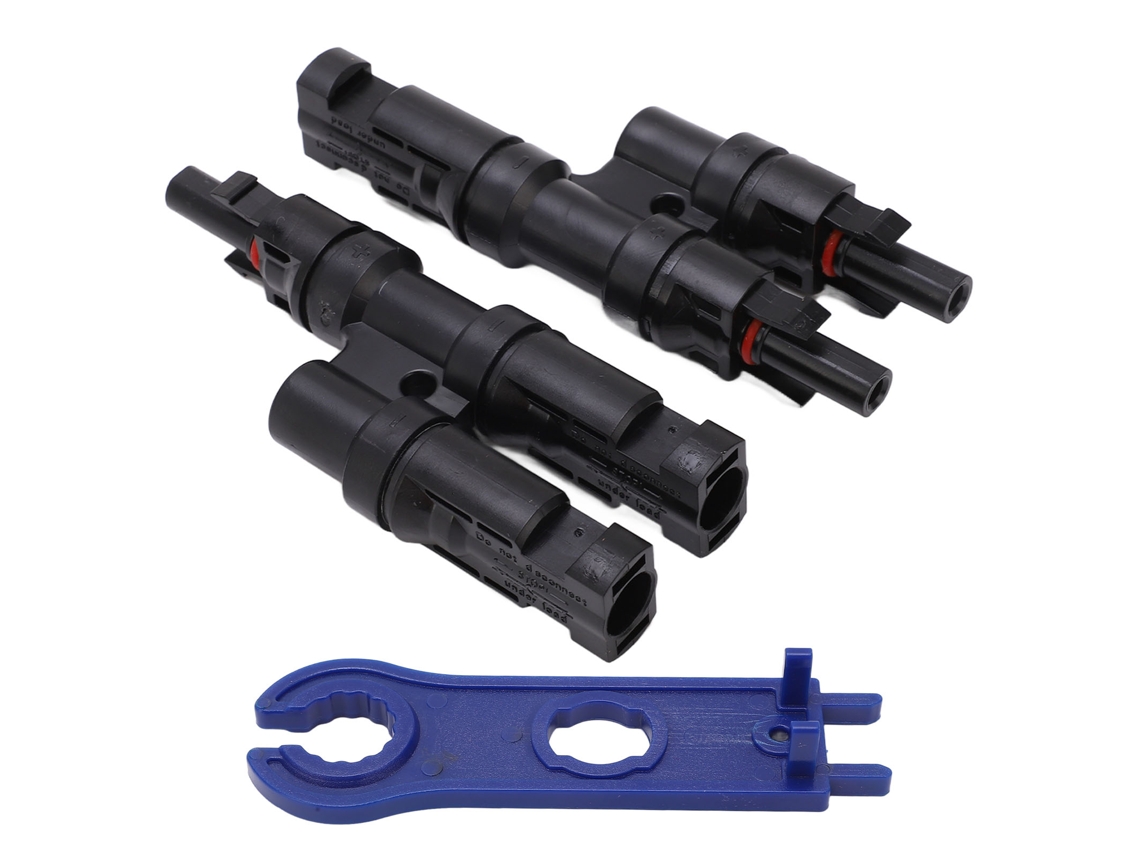 Conector Solar de Ramo 1 para 2 S/MARCA