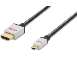 Cabo HDMI EDNET (2 m - Preto)