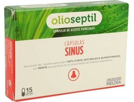 Sinusite 15 Cápsulas Vegetais