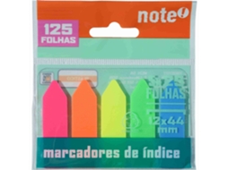 Sinalizadores 5x25 Folhas Multicor Note!