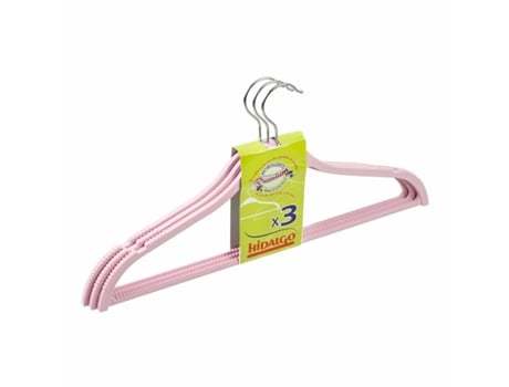 Cabides Hidalgo Multicolor Metal Plástico (3 Unidades)