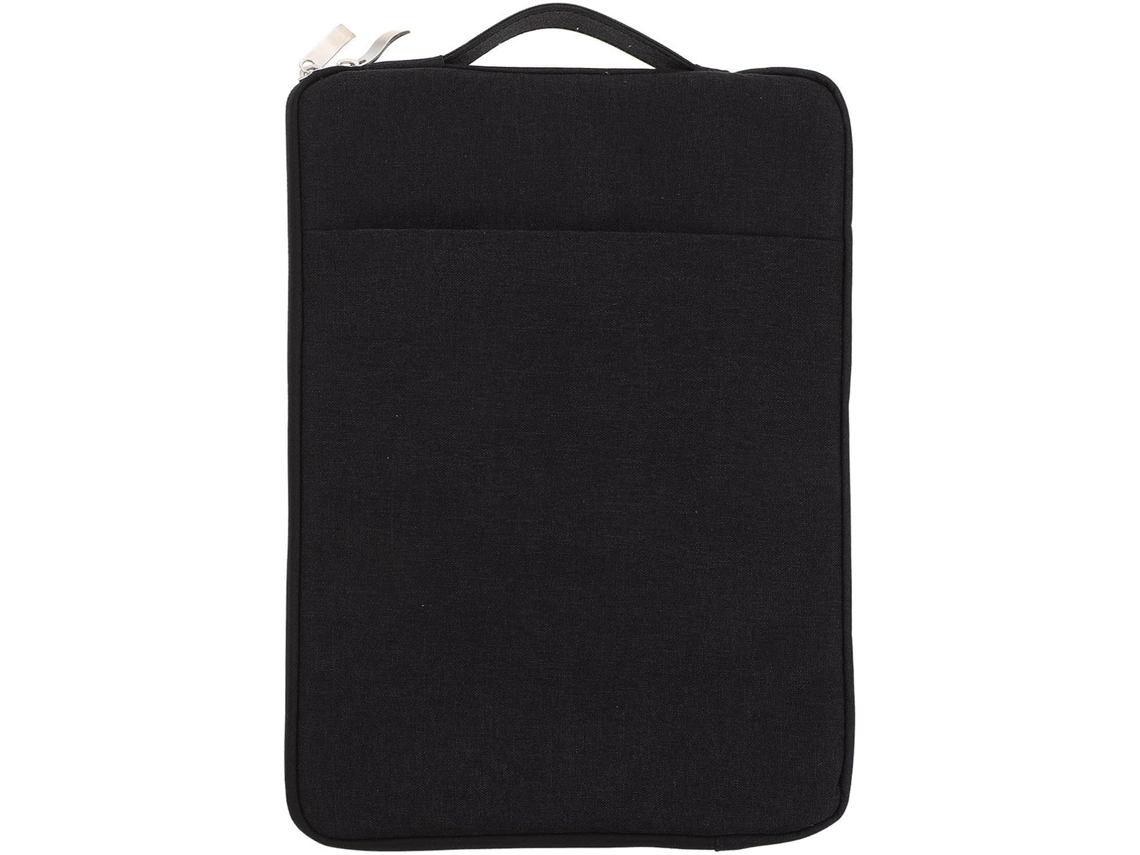 Bolsa/capa Para Laptop Em Jeans Preto Resistente À Abrasão