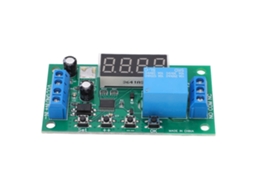 Placa De Relé Contador De Pulso Multifuncional 0.1s-9999999.9s 0.01s Precisão Módulo 12v