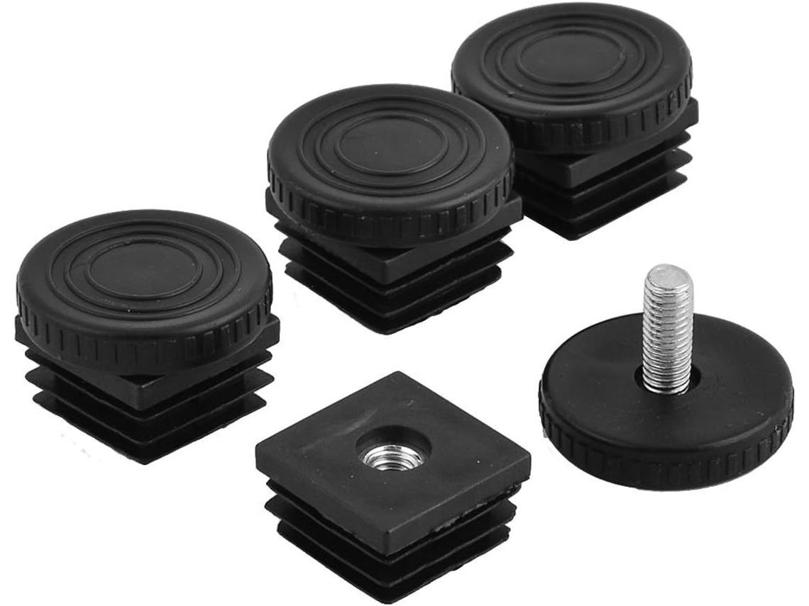 Ruilogod Conjunto De Plástico 4 Peças Para Uso Doméstico, Para Nivelamento Ajustável