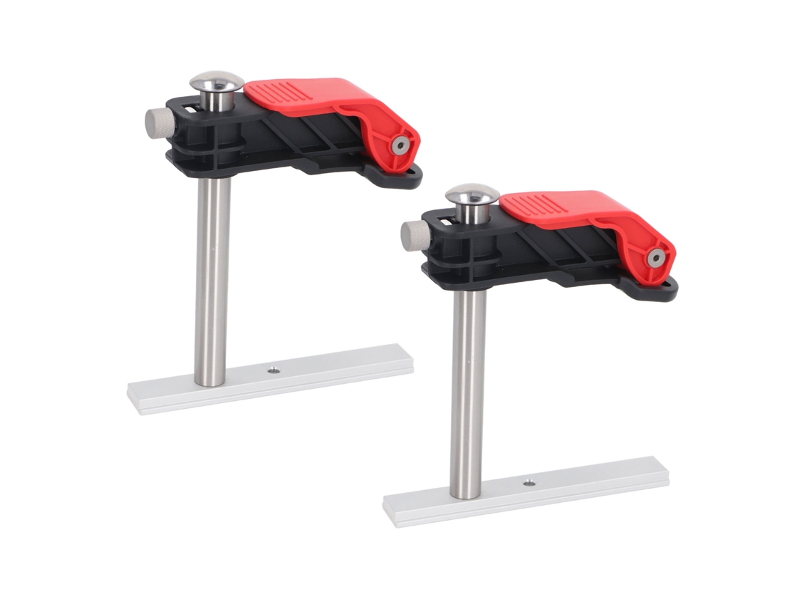 2pcs Morsa De Marcenaria Com Liberação Rápida Multifuncional Para Fixação De Pratos E Trilhos