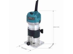 Fresadora Elétrica Compacta 800w 220v Com 15 Bits