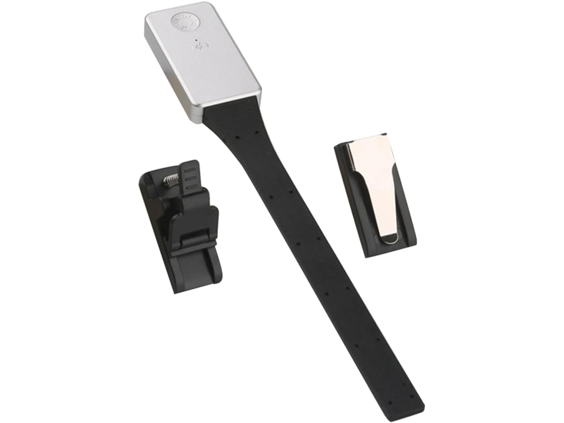 Luminária De Led Para Livros Com Clipe, Recarregável Via Usb, Bateria