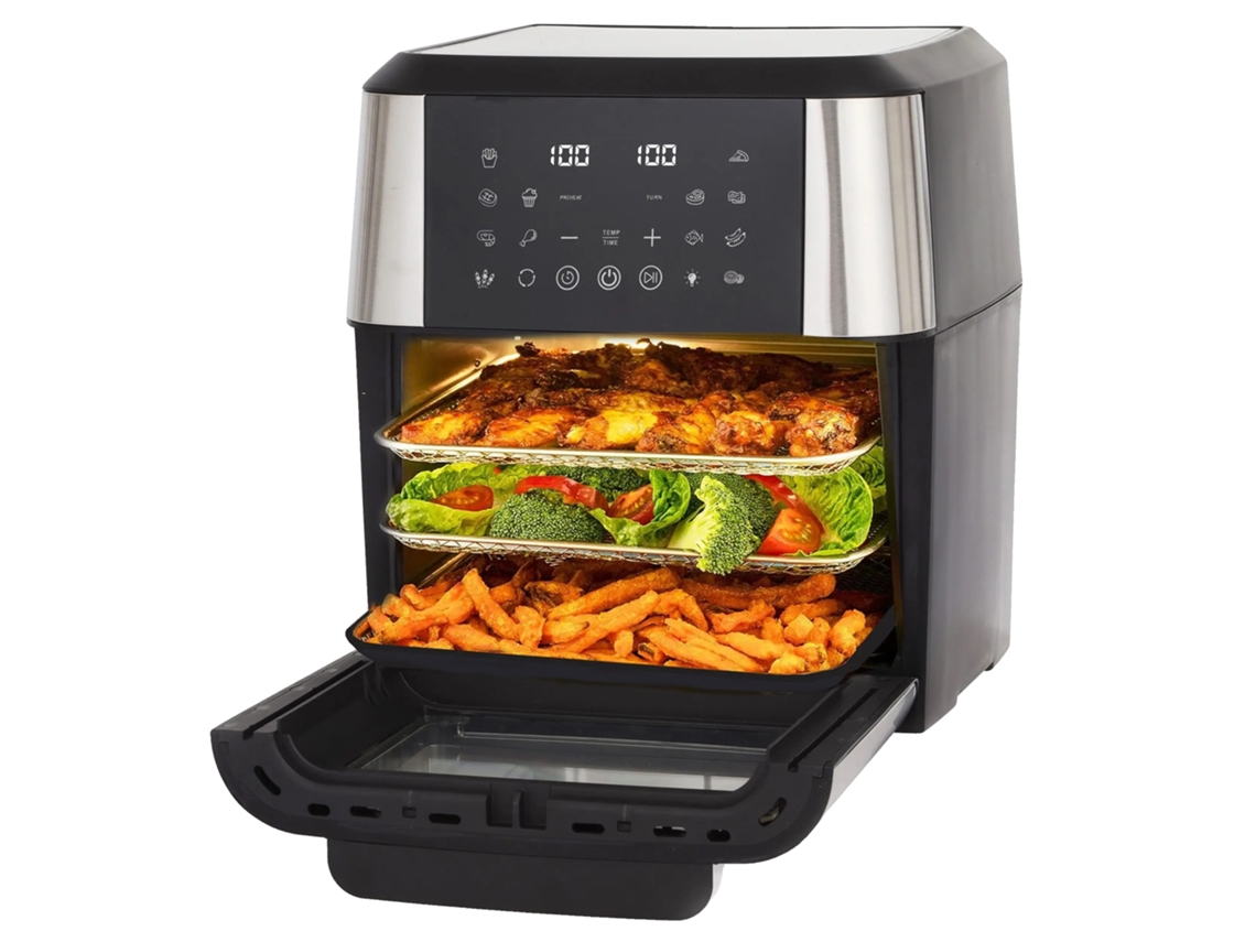 Fritadeira Elétrica, Capacidade De 12l, Controle Touch, Preto, Ue