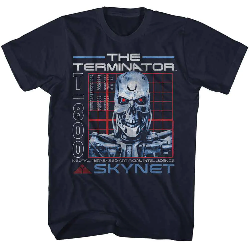 Rockinstone Terminator Terminator Skynet Endoskeleton T-shirt（s）