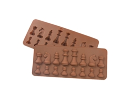 Forma de Chocolate Silicone Xadrez