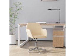Office Chair, Office Chairs Vidaxl Creme Tecido (n/a)