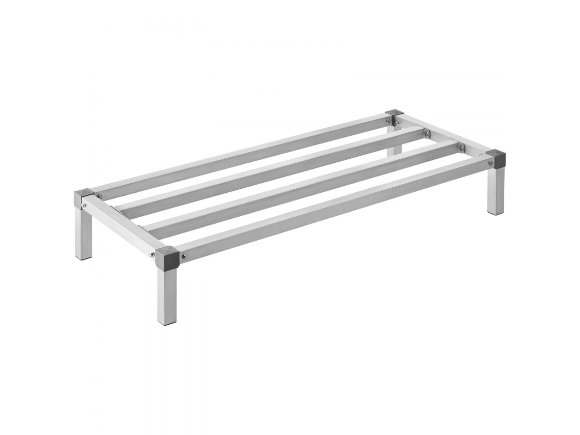 Conjunto de prateleiras e racks de armazenamento de alumínio Tekmaquinas