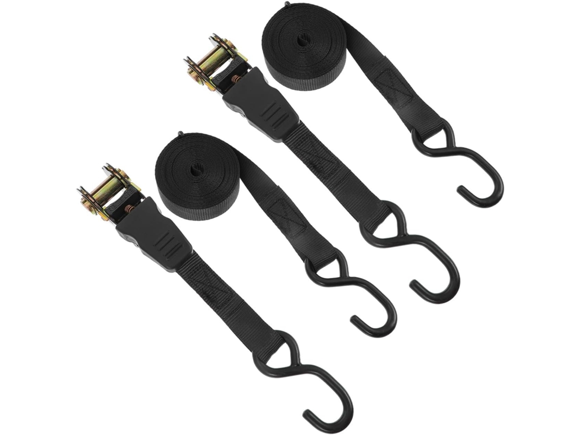 Conjunto De Cintas De Fixação De 25 Mm Para Bagagem De Carro